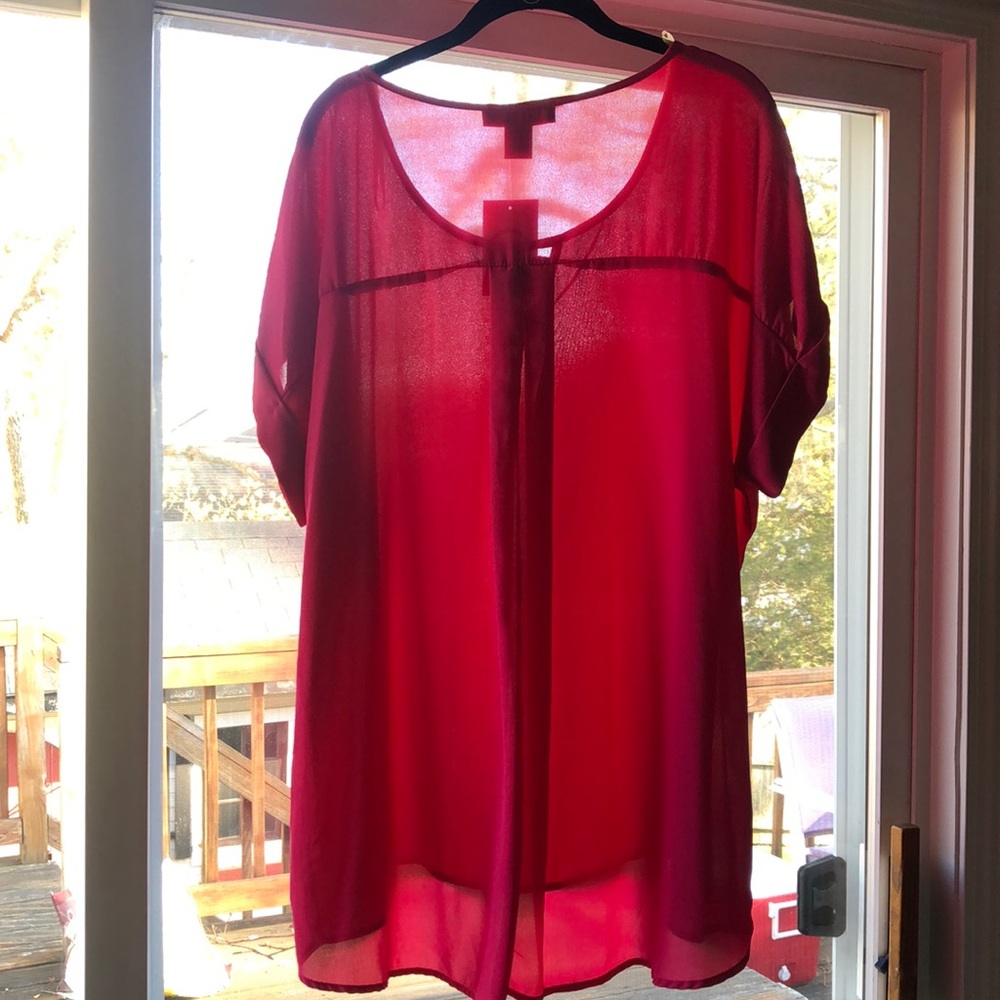 💖 Fusha Hi-Lo Lightweight Blouse